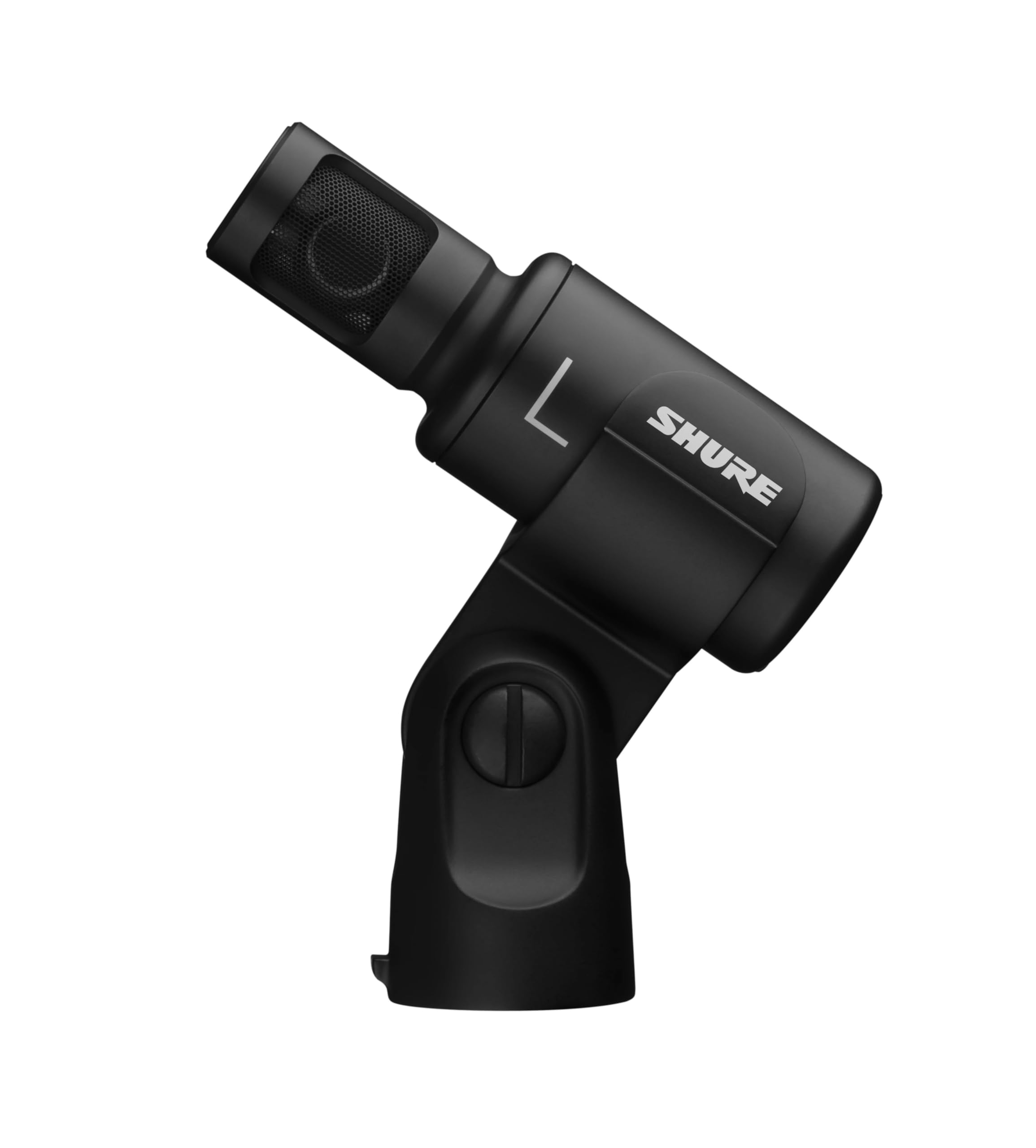 Shure MV88+ Stereo USB Condenser Microphone for Streaming, Recording Vocals & Instruments - Compatible with Mac & Windows, Real-Time Headphone Monitoring, Portable Design - Perfect for Podcasting, Gaming, Music Production & Travel (Black)