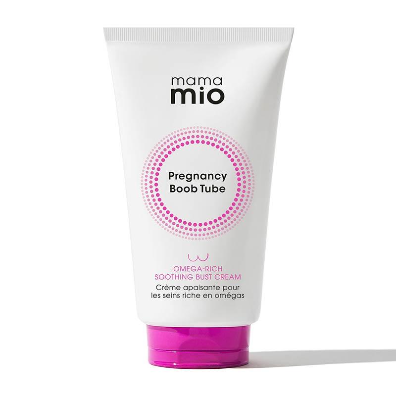 Mama Mio Pregnancy Boob Tube Stretch Mark Bust Cream for Expecting Moms - Hydrating & Firming Breast Care for Pregnancy & Postpartum
