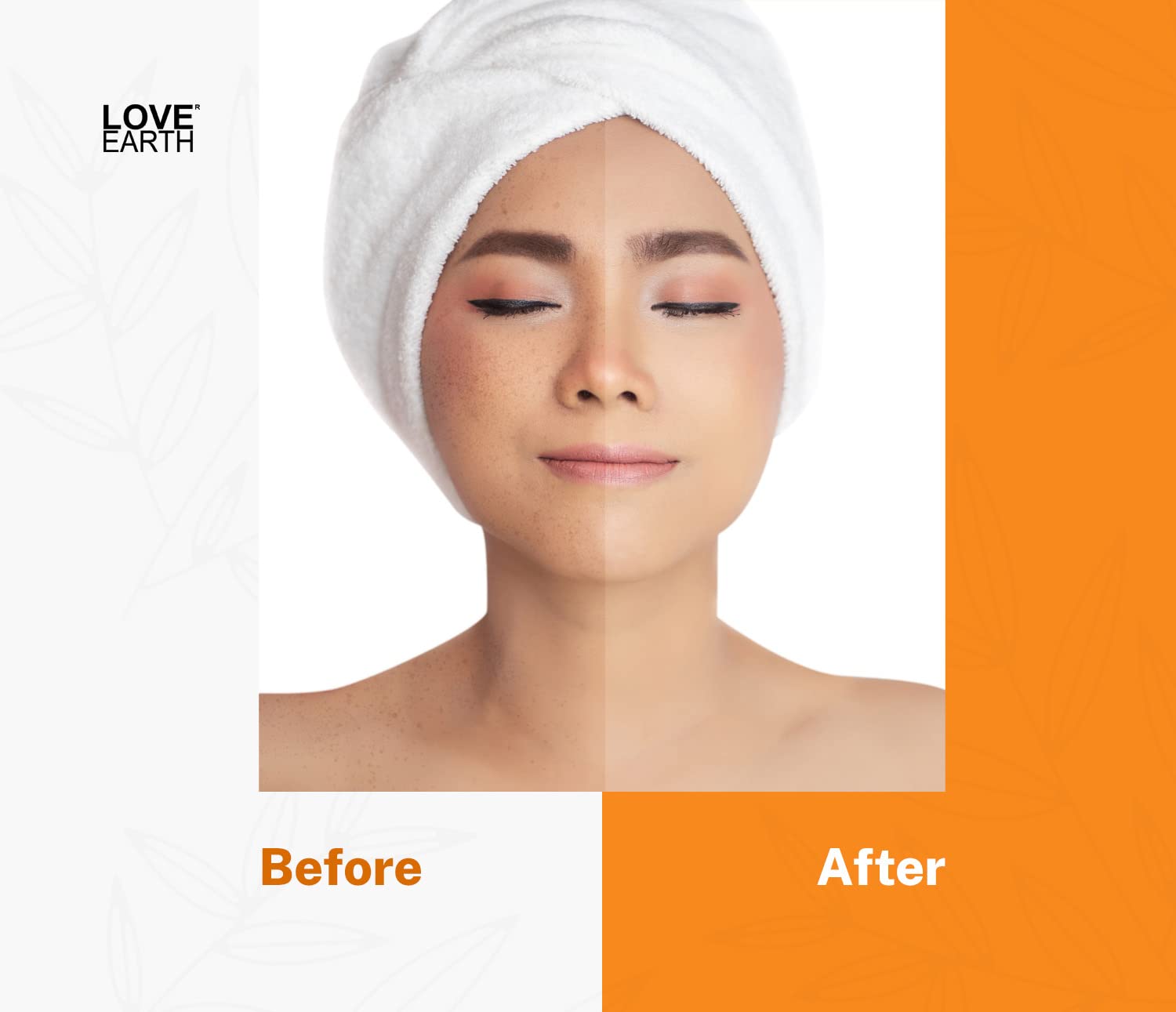Love Earth Vitamin C Face Wash with Pure Vitamin C, Ashwagandha & Aloe Vera - Hydrating & Brightening Cleanser for All Skin Types (100ml) | Daily Skincare Routine for Glowing Complexion