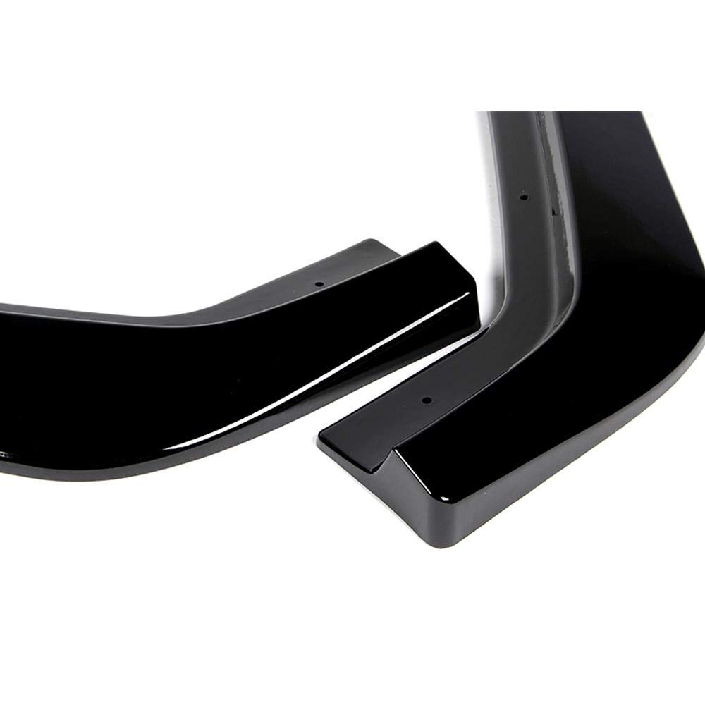 2013-2016 BRZ PU/697/PBK Painted Black Front Bumper Body Kit Lip - 3PCS Aerodynamic Upgrade for Enhanced Style & Performance | Perfect for Street Racing & Car Shows