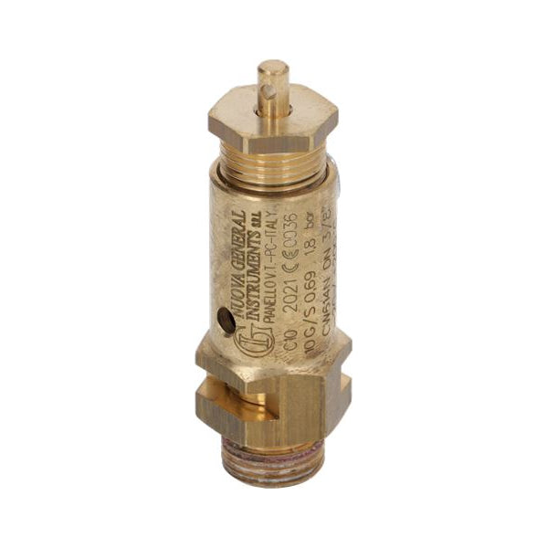 High-Quality Boiler Valve - Durable Brass Safety Valve for Steam & Hot Water Systems - Perfect for Home Heating, Industrial Use & HVAC Applications
