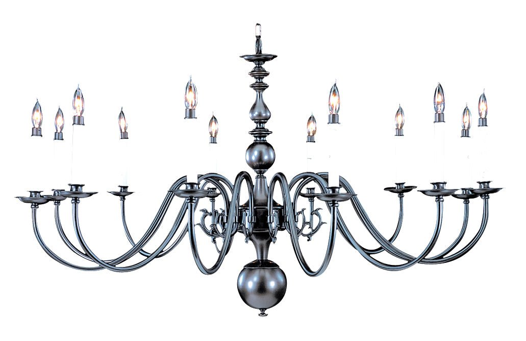 12-Light Modern Foyer Chandelier - Elegant Entryway Lighting Fixture for Hallway, Staircase & Dining Room Decor