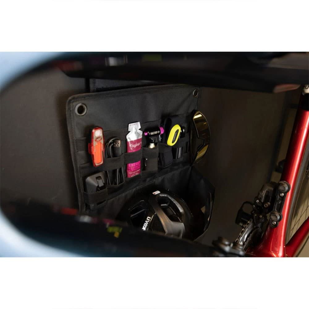 Hiplok Organizer Black - Secure & Stylish Bike Accessory Holder for Cycling, Commuting & Outdoor Adventures