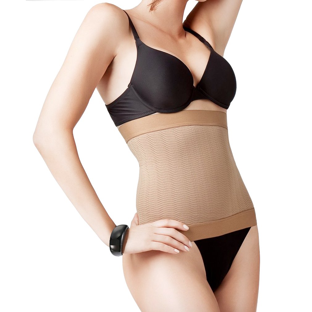 Detox Abdominal Compression Waist Trainer for Tummy Tuck - Slimming Body Shaper for Women, Postpartum Recovery & Workout Support