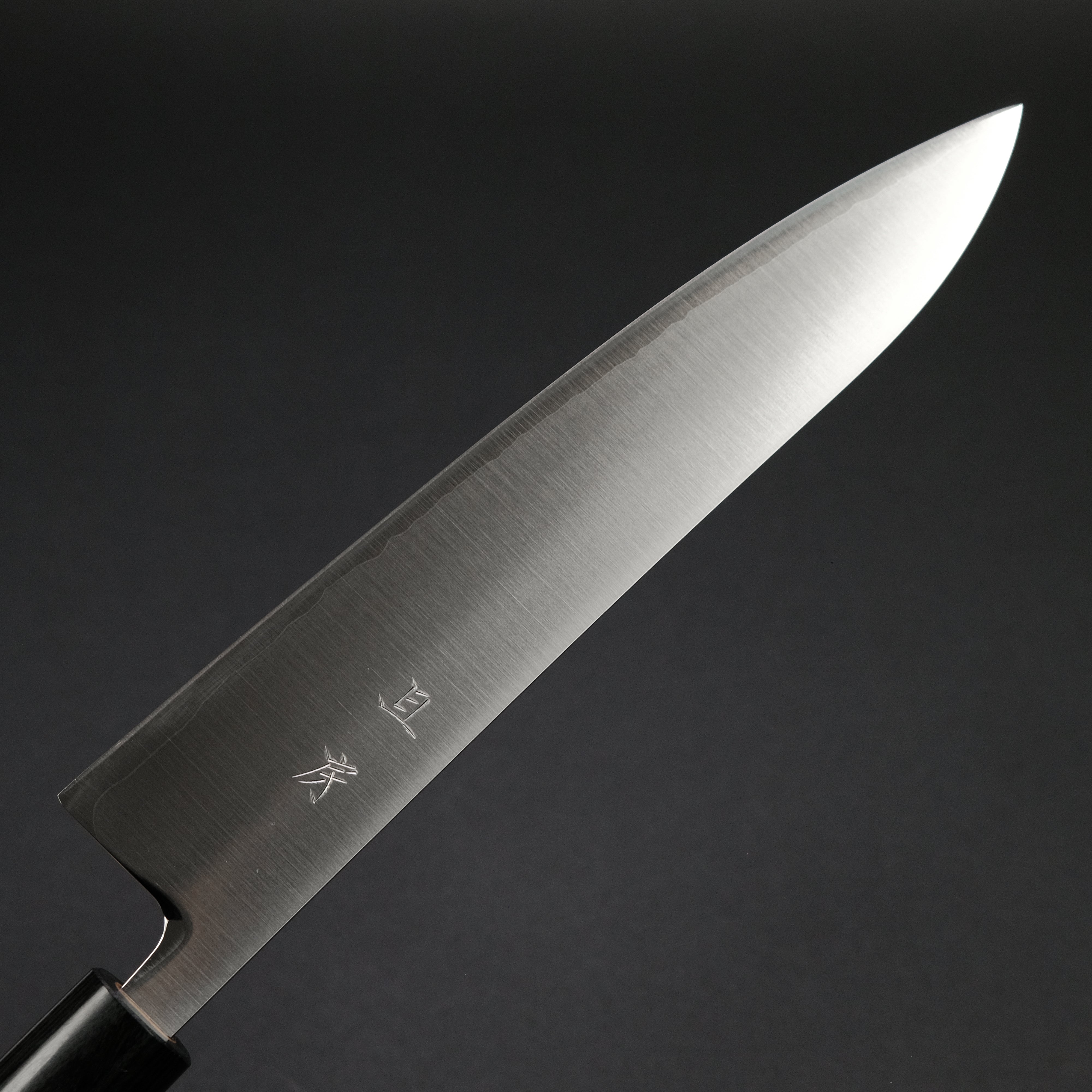 Premium Akifusa Powder Metal Steel Gyuto 240mm Chef Knife with Ebony Handle - Professional Japanese Kitchen Knife for Slicing, Dicing & Meat Cutting