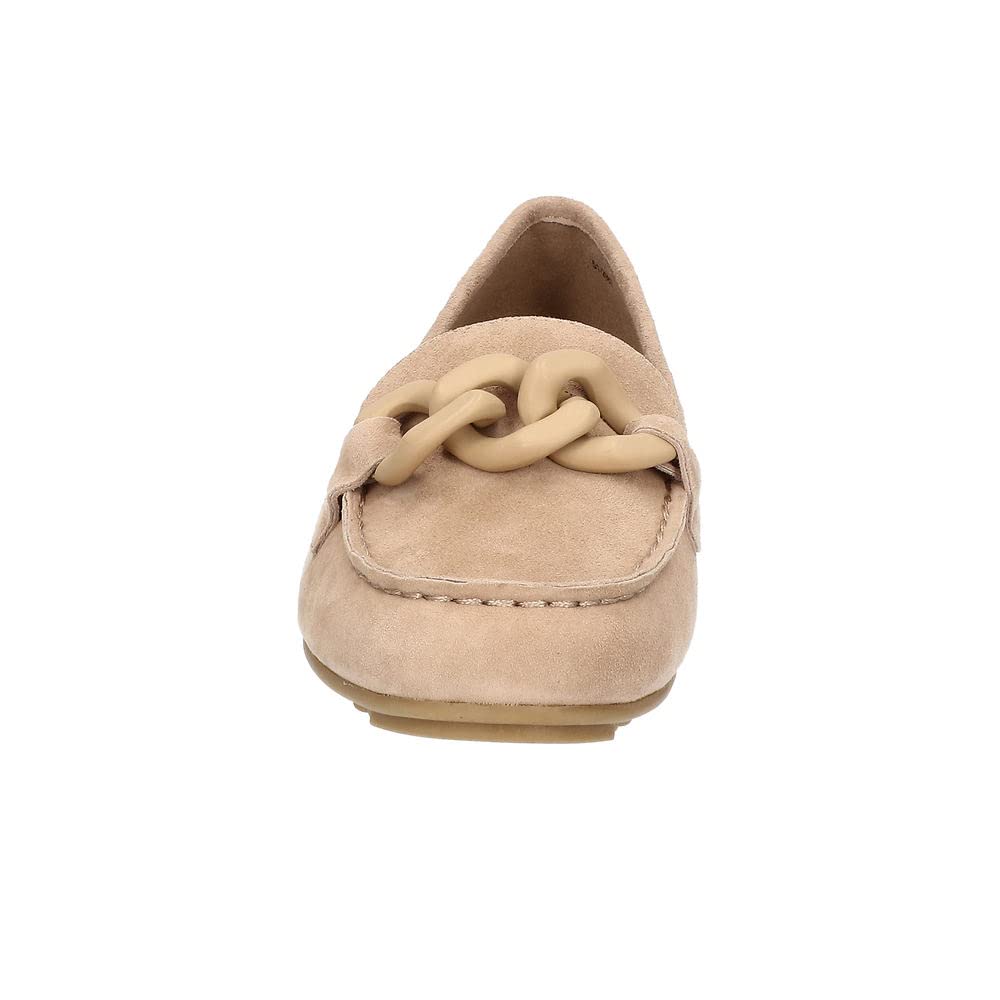 Bella Vita Women's Cullen Leather Moccasin Loafers - Comfortable Slip-On Shoes for Casual Wear, Office & Travel