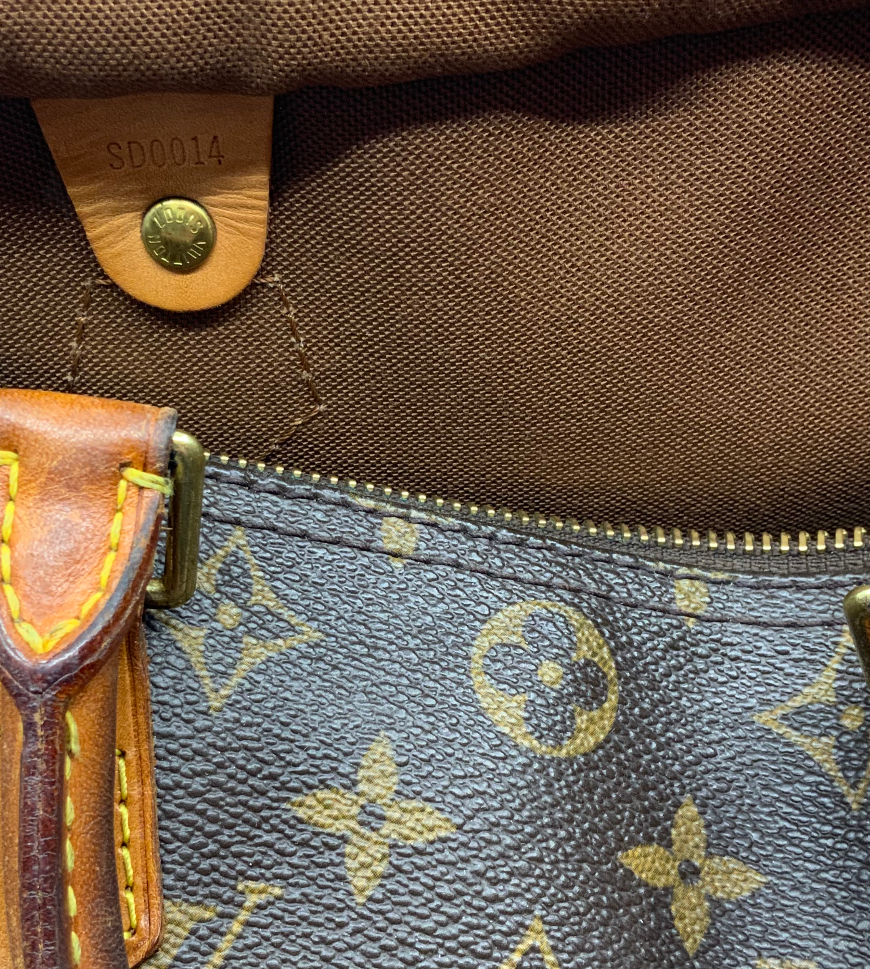 Authentic Louis Vuitton Monogram Speedy 30 Handbag - Luxury Canvas Shoulder Bag for Women - Perfect for Work, Travel & Everyday Use