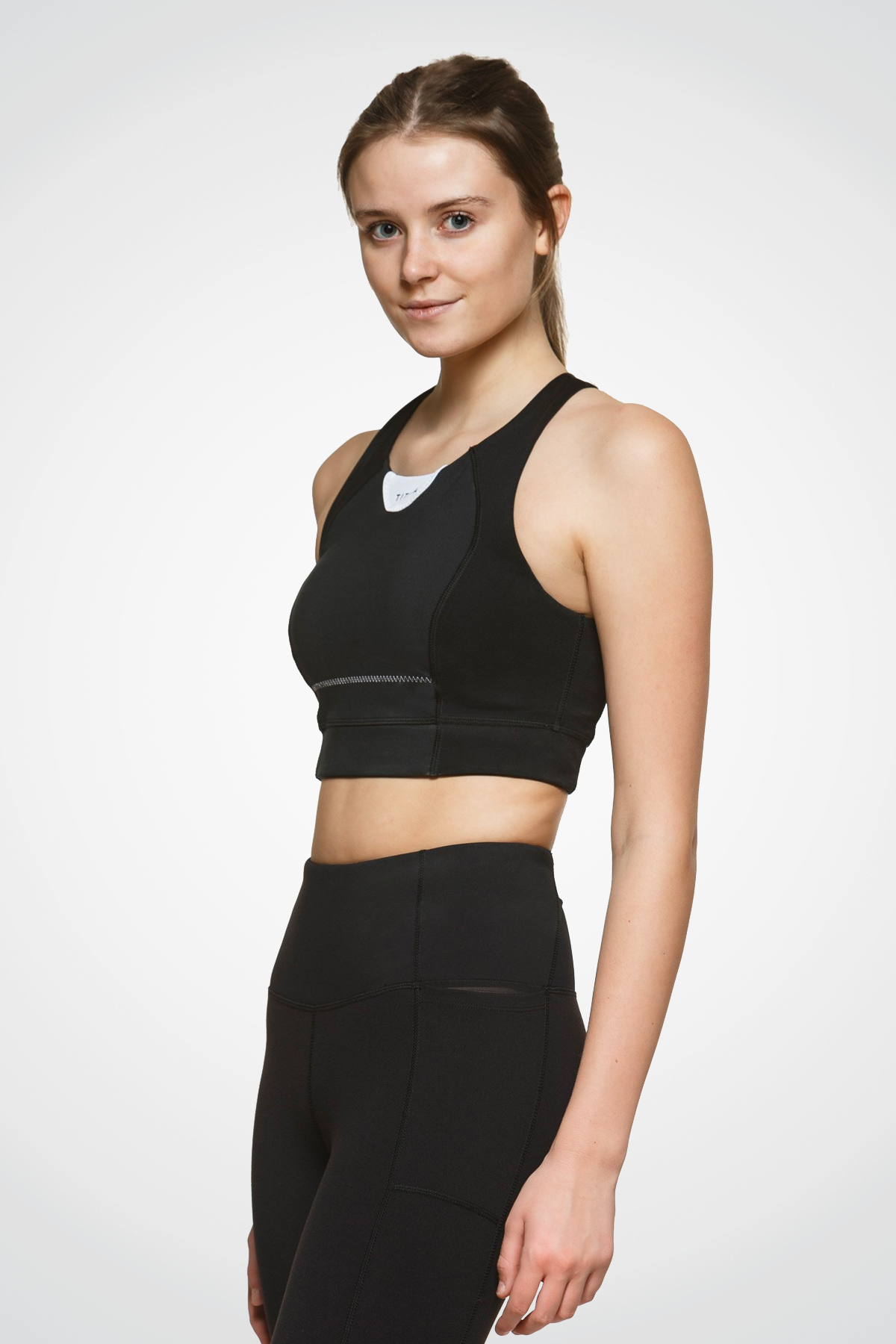 Vault Longline Medium Impact Sports Bra - High Support Workout Bra for Running, Yoga & Gym - Comfortable & Breathable Activewear for Women