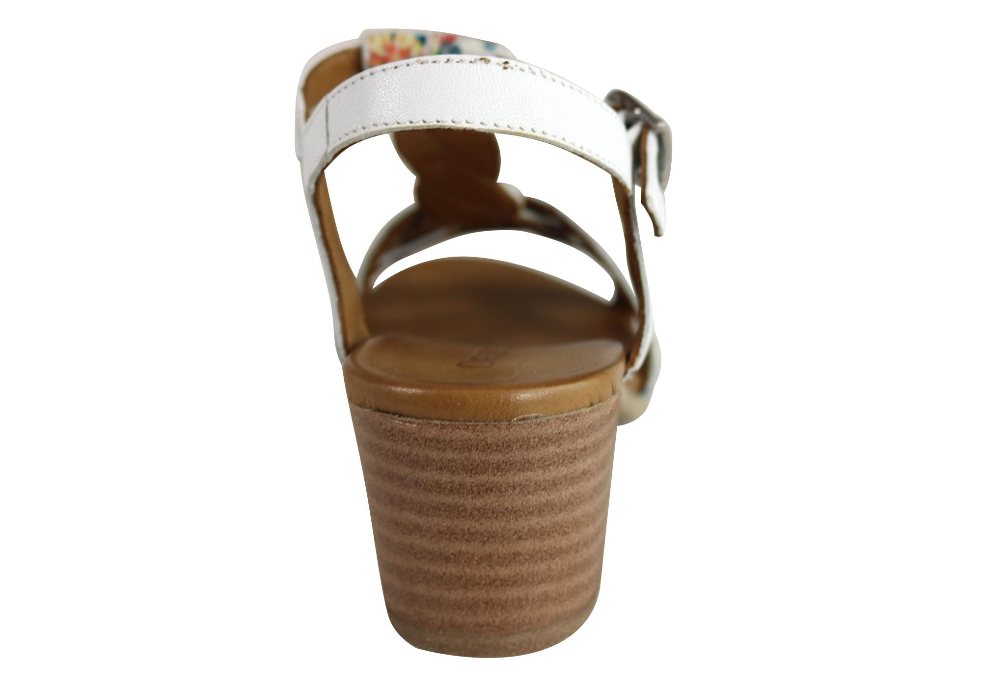 Orizonte Candi Women's European Leather Mid Heel Comfortable Sandals - Stylish & Supportive for Work, Weddings & Summer Outings