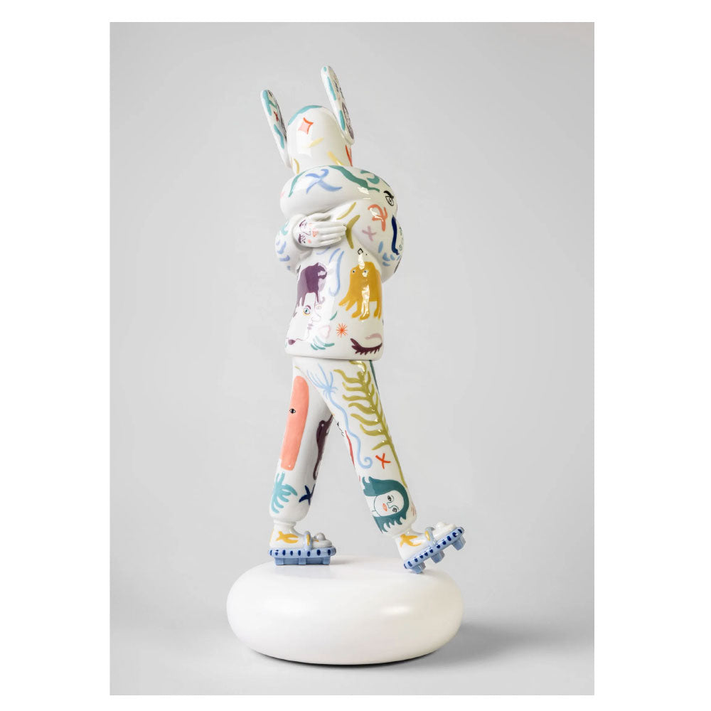 Jaime Hayon Limited Edition Embraced Sculpture - Modern Art Collectible for Home Decor & Office Display