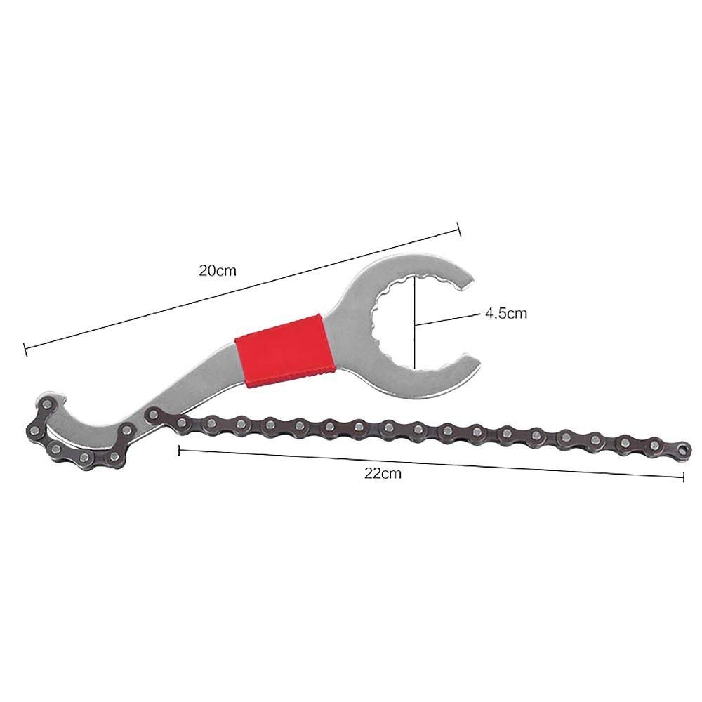 VALINK Professional Bike Repair Tool Kit - Mountain Road Bicycle Chain Remover, Bracket Tool, Freewheel & Crank Puller - Complete Cycling Maintenance Set for Outdoor Adventures & DIY Repairs
