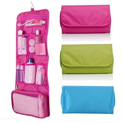 Portable Makeup Bag for Women - Travel Toiletry & Cosmetic Case for Grooming On The Go