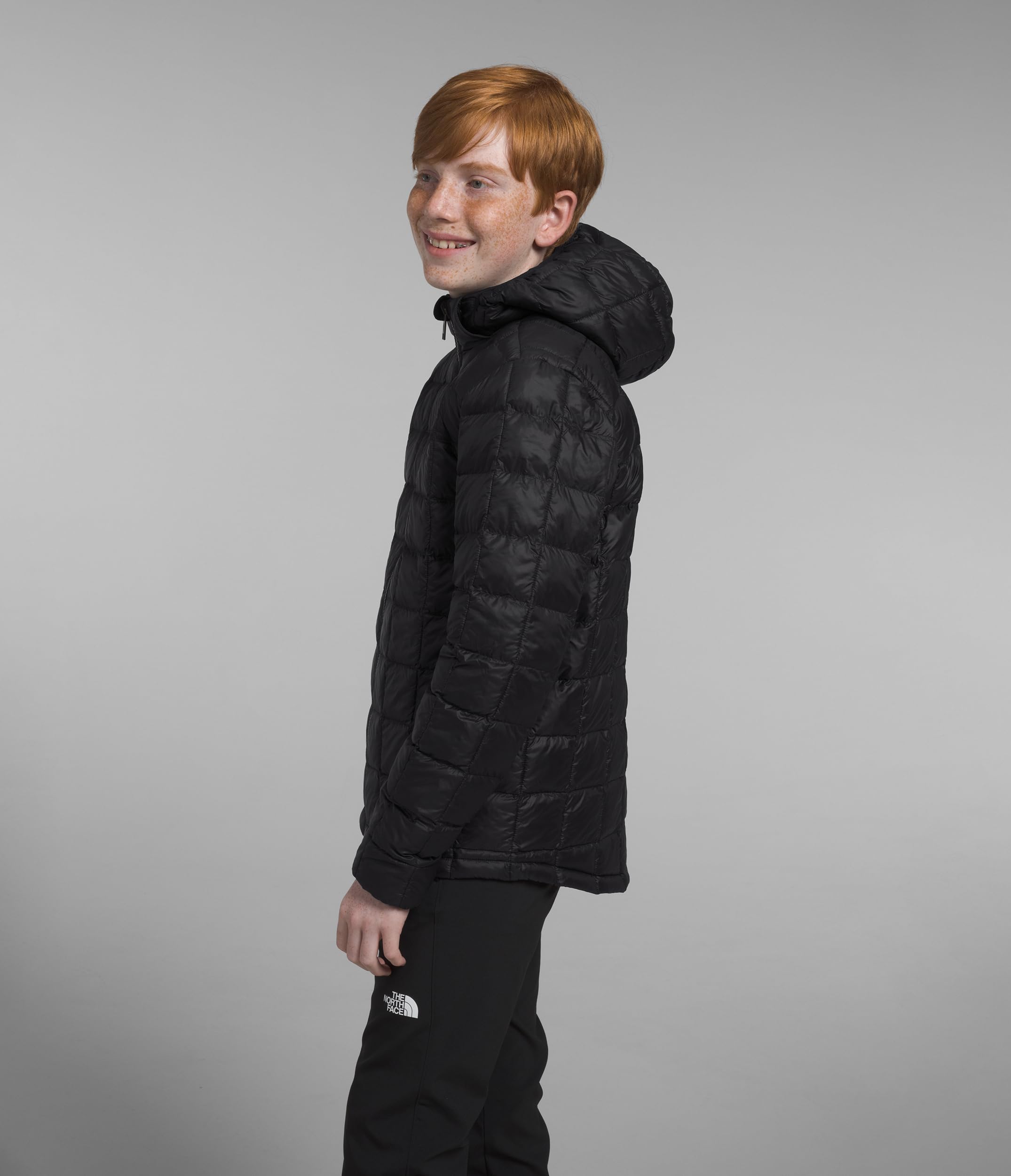 The North Face Boys' Thermoball™ Hooded Jacket - Water-Resistant Winter Jacket for Kids (Little Kids/Big Kids) - Perfect for Outdoor Play, School & Cold Weather Adventures