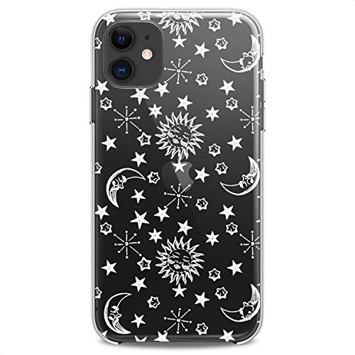 White Celestial Print