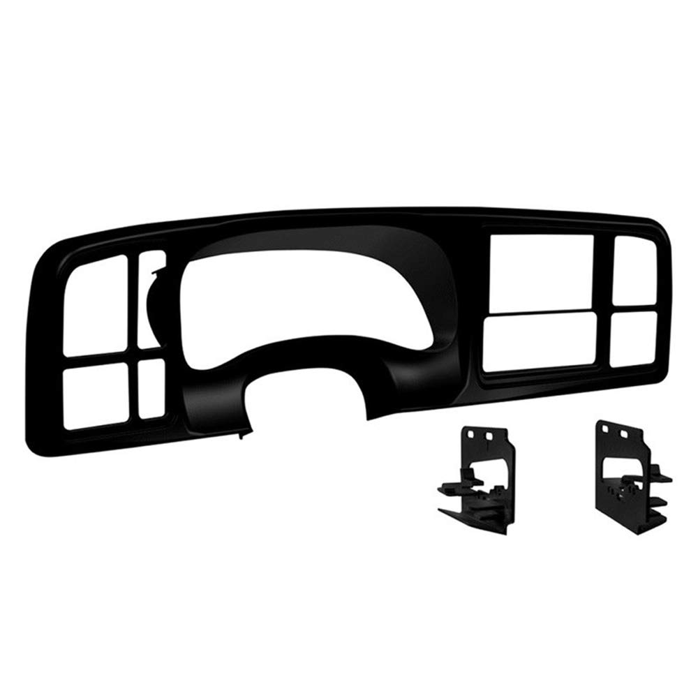1999-2002 Chevy Silverado 2500 Double Din Car Stereo Installation Kit - Dash Mounting Kit, Antenna & Wiring Harness Bundle (4-Piece Set) for Smooth Radio Upgrade | Perfect for DIY Car Audio System Installation