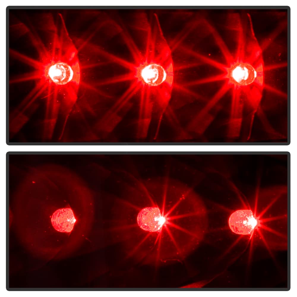 ACANII LED Tail Lights for 1988-1998 Chevy Silverado GMC Sierra Suburban Tahoe - Black Smoke Style (Driver & Passenger Side) | Upgrade Your Truck's Rear Lighting for Safety & Style