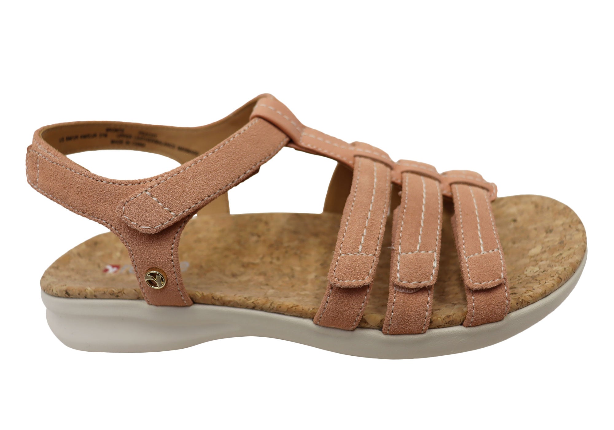 Revere Bronte Women's Comfortable Leather Sandals - Stylish & Supportive Summer Footwear for Walking, Travel & Casual Outings