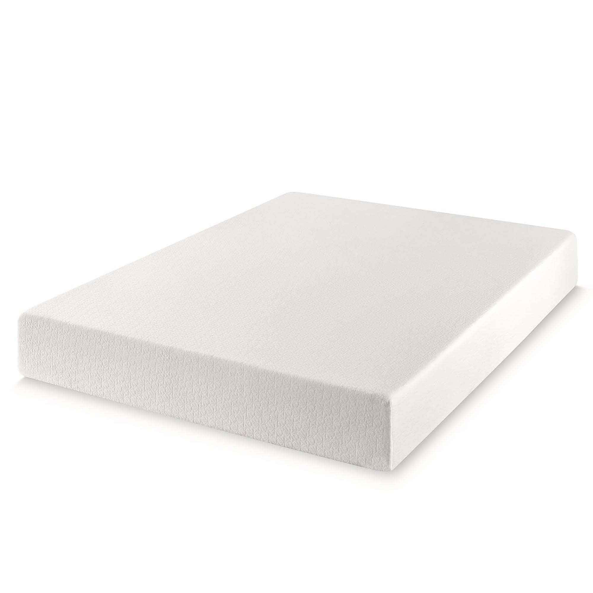 Best Price 10 Inch Full Mattress in a Box - Green Tea Infused Memory Foam for Cool Sleep & Pressure Relief - Perfect for Guest Rooms, Dorms & Small Spaces (White)