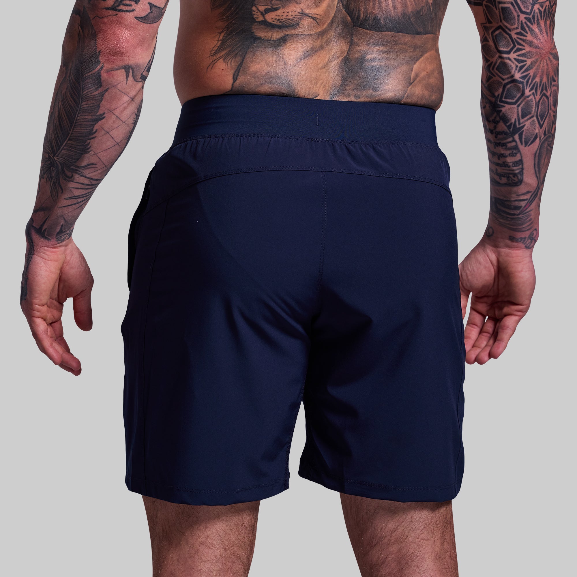 Versatile Short 7 (BP Navy) - Comfortable Casual Wear for Men | Perfect for Gym, Running, Travel & Everyday Use