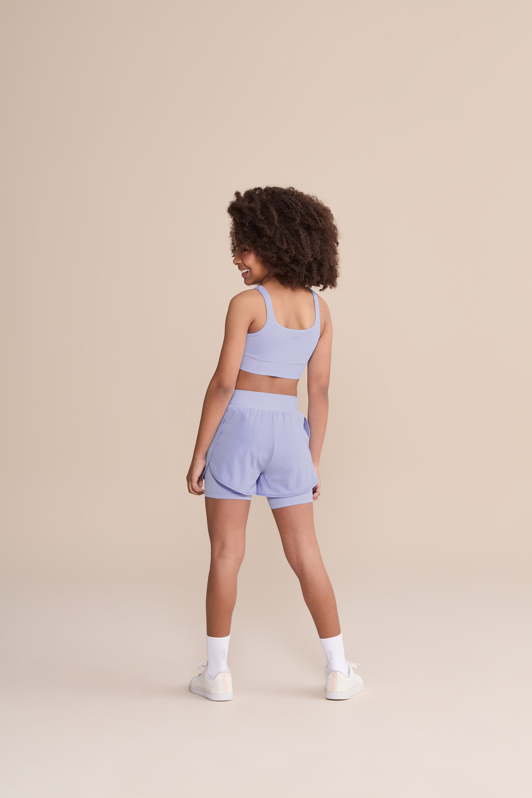 Move Sense® Kids Sports Bra for Girls - Breathable Comfort Support for Running, Yoga & Active Play - Perfect for School PE & Outdoor Activities