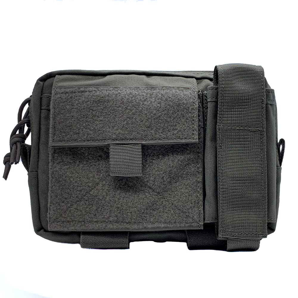 Shellback Tactical Super Admin Pouch - Military Grade MOLLE Utility Pouch for Tactical Gear, Survival Equipment & Outdoor Adventures (Perfect for Hiking, Camping & Airsoft)