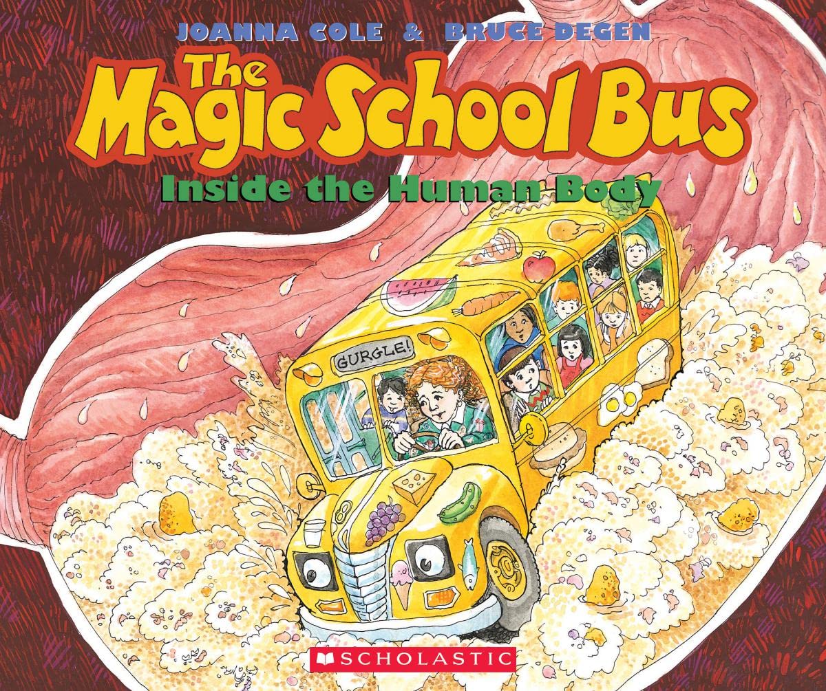 The Magic School Bus Inside the Human Body - Educational Science Book for Kids | Perfect for Homeschooling & Classroom Learning
