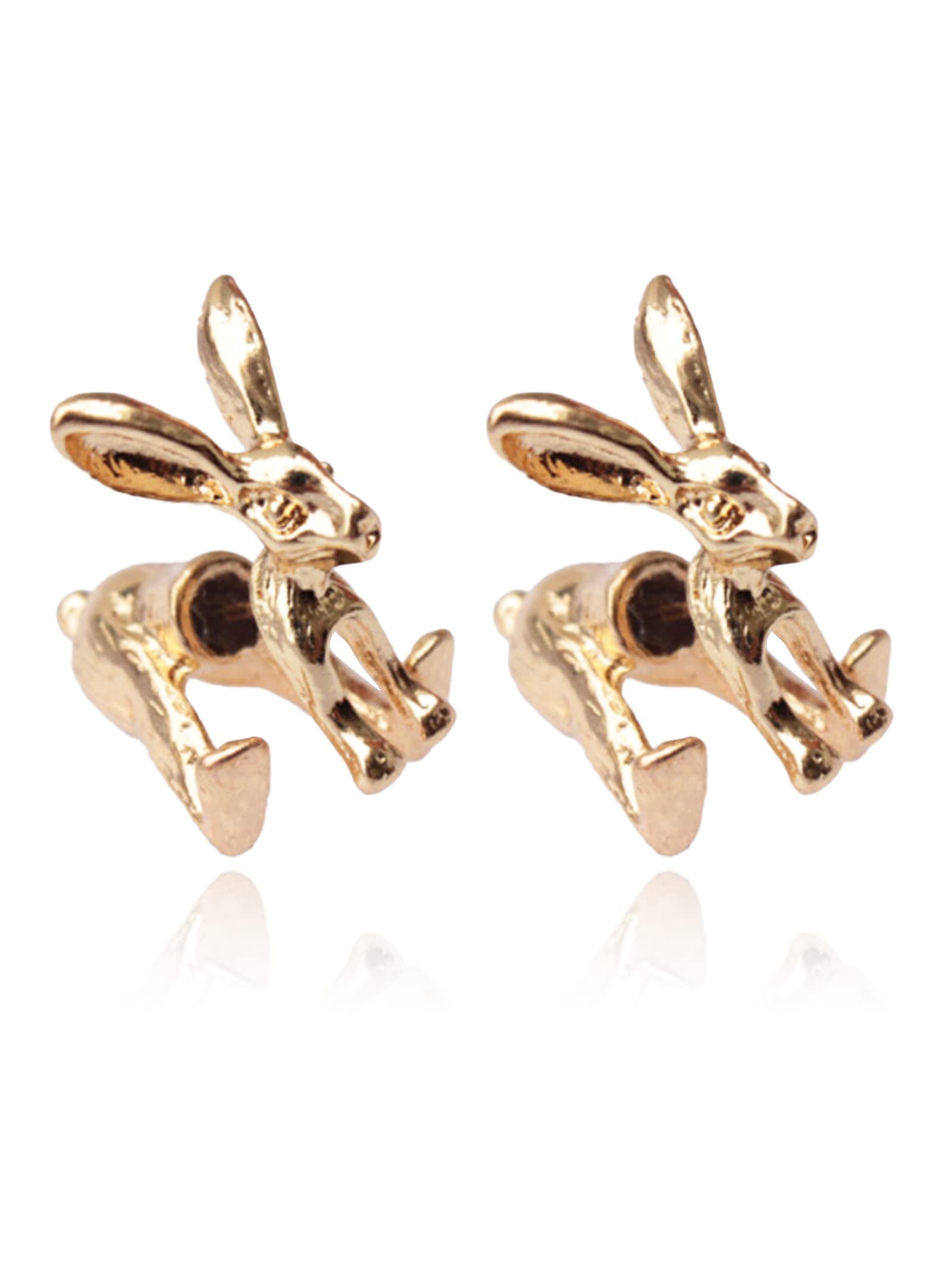 Easter Bunny Stud Earrings for Women & Girls - Cute Animal Jewelry Gift Set - Perfect for Easter, Birthday & Animal Lovers (Ideal for Spring Parties, Easter Egg Hunts & Everyday Wear)