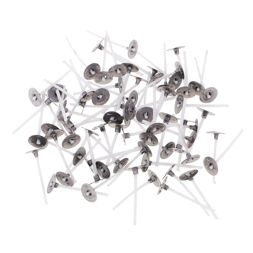 200pcs Natural Cotton Pre-Waxed Candle Wicks - 3cm White DIY Candle Making Supplies for Christmas, Home Decor, Aromatherapy & Gift Making