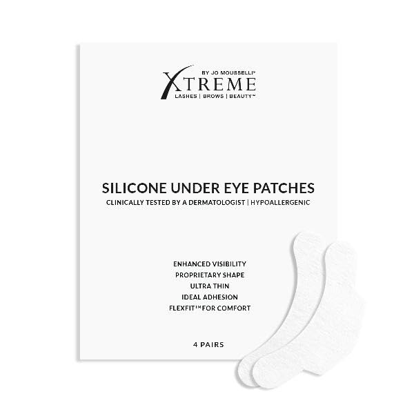 Xtreme Lasels Hypoallergenic Silicone Matte Under Eye Gel Patches - 50 Pairs for Dark Circles, Puffiness & Wrinkles | Hydrating Eye Treatment for Day & Night Use | Perfect for Travel, Work & Self-Care Routine