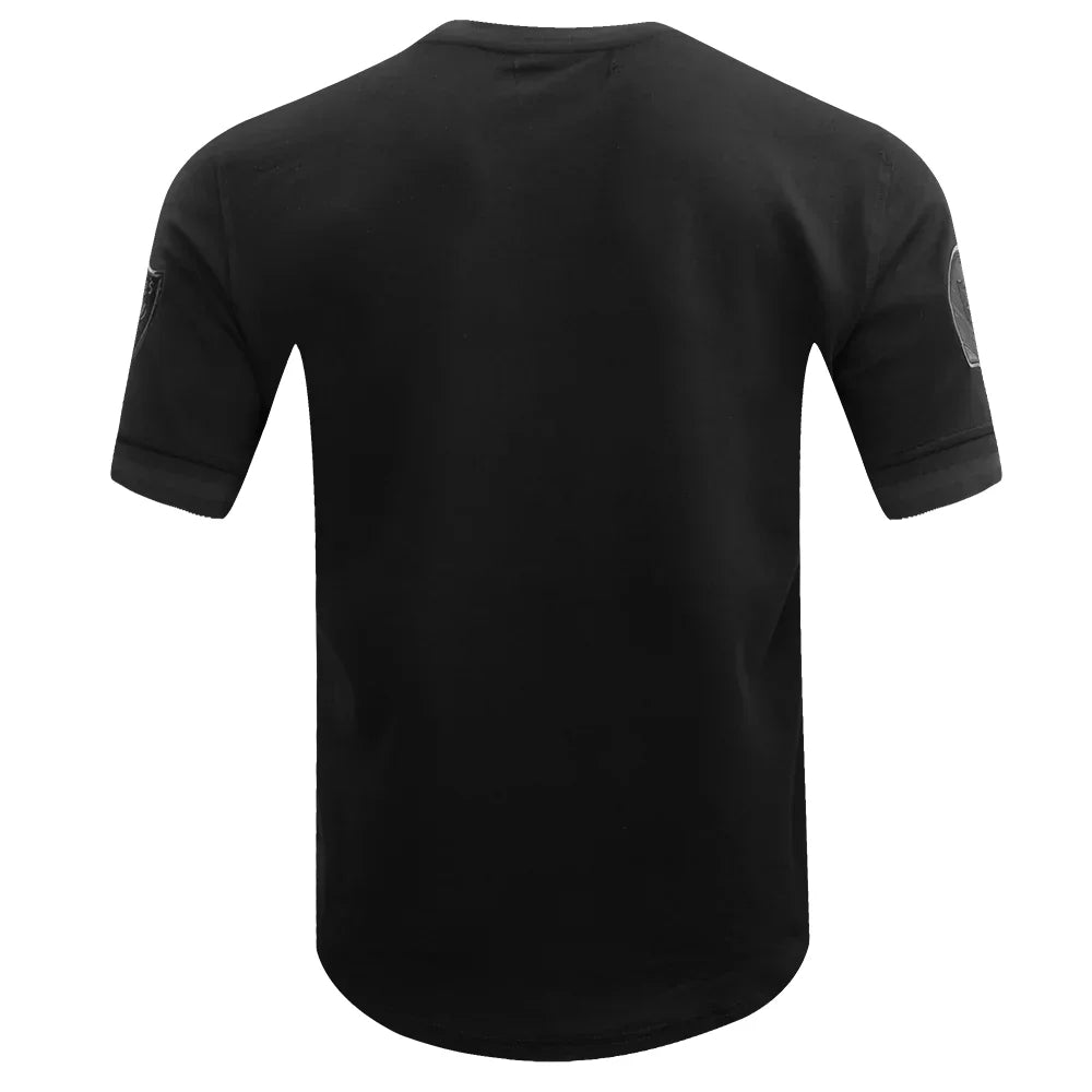 Men's Pro Standard Las Vegas Raiders Triple Black T-Shirt | NFL Football Fan Jersey | Game Day & Casual Wear