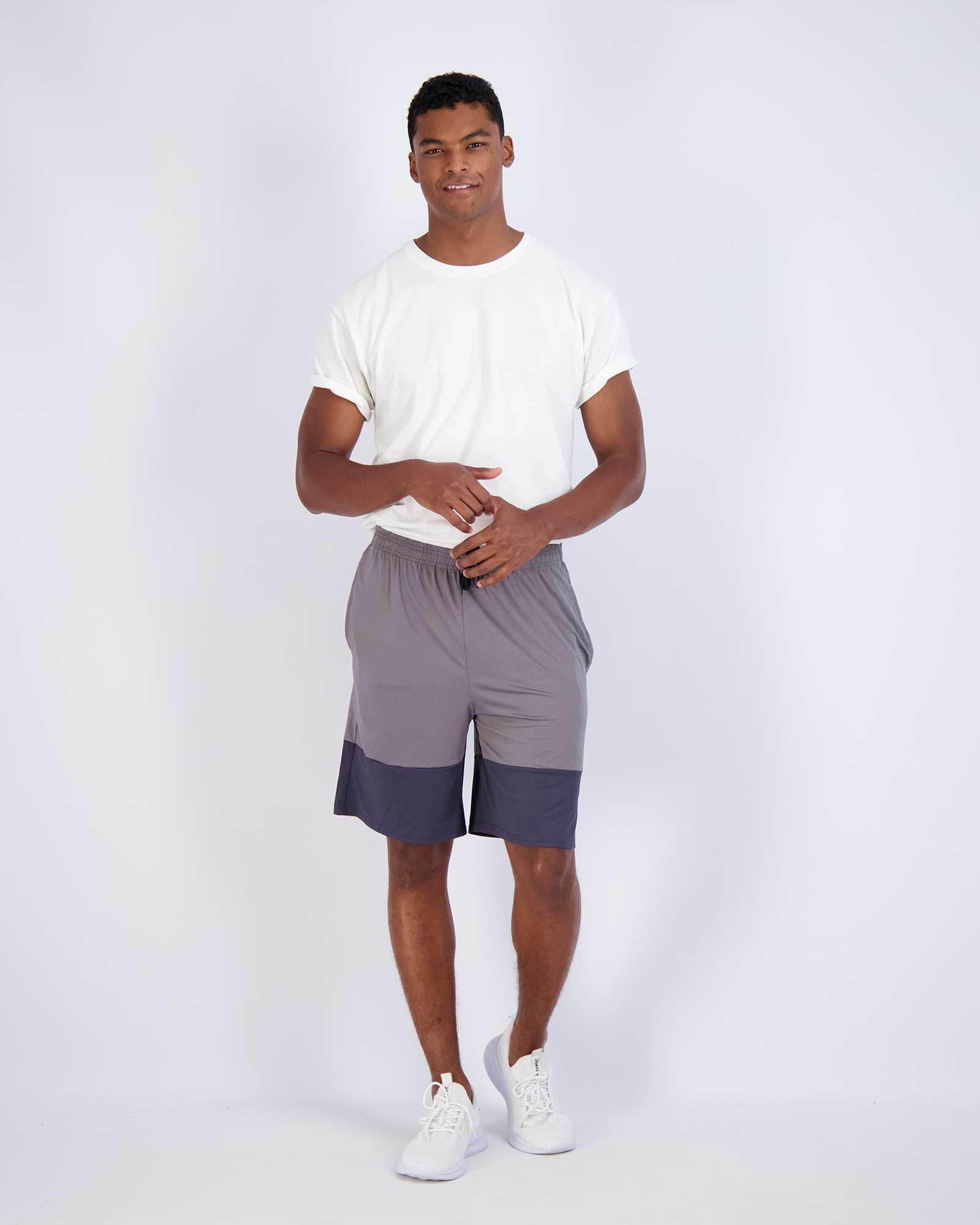 5 Pack Men's Quick Dry Athletic Shorts - Breathable Workout Running Gym Shorts with Pockets for Sports & Casual Wear | Bulk Pack for Active Lifestyle