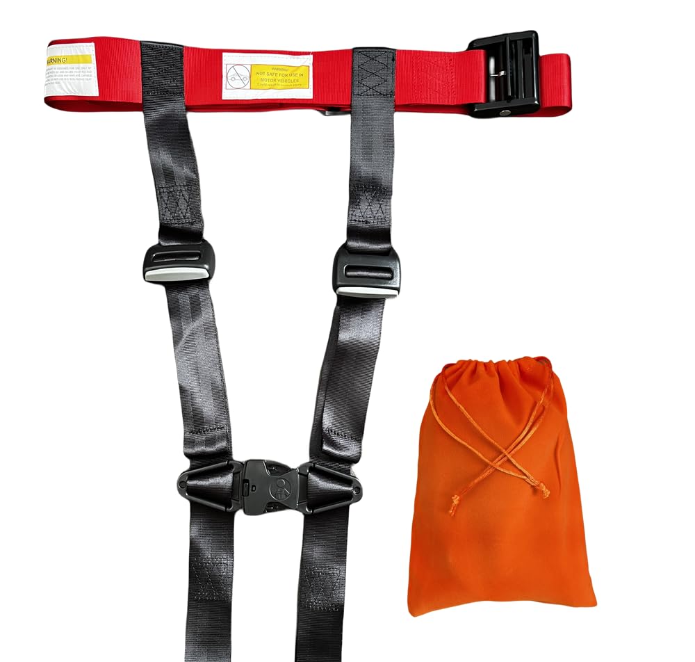 Kids Airplane Safety Harness - Adjustable Child Travel Restraint for Toddlers on Flights - Perfect for Long-Haul Travel & In-Flight Safety