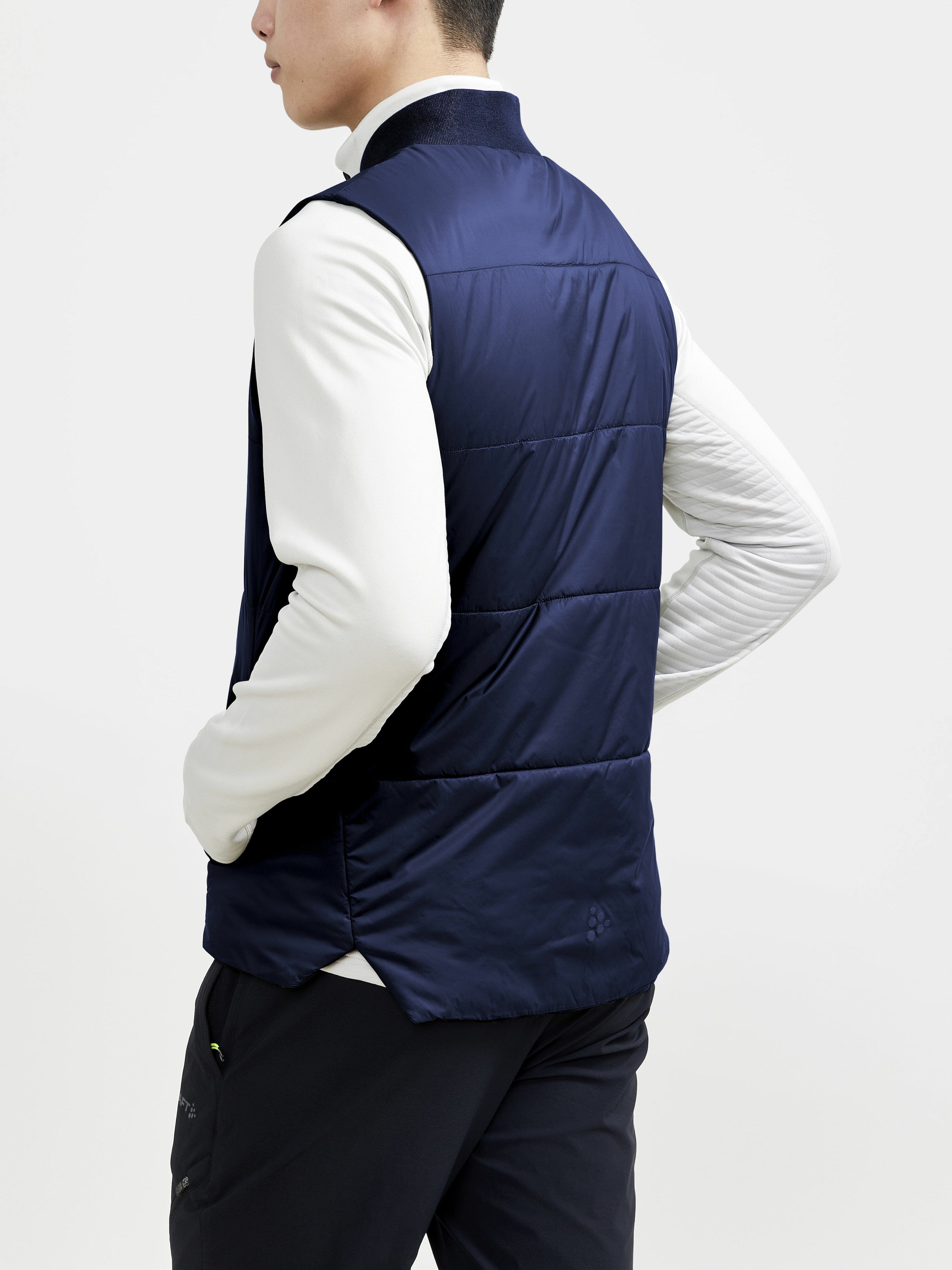 Men's Lightweight Padded Vest for Outdoor Activities - Insulated Core Jacket for Hiking, Camping & Casual Wear