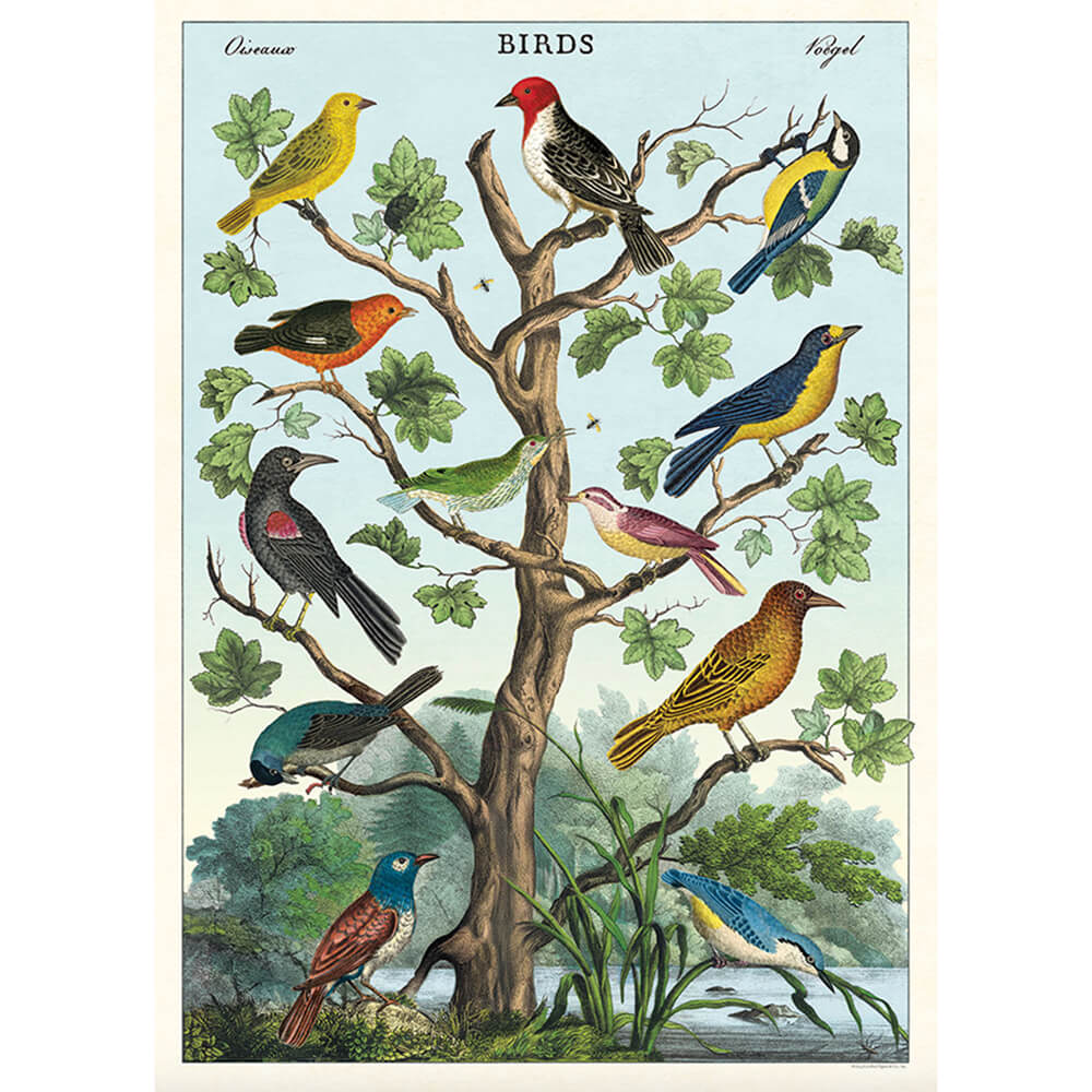 Beautiful Tree Wrap with Bird Decorations - Perfect for Garden, Patio, and Outdoor Decor