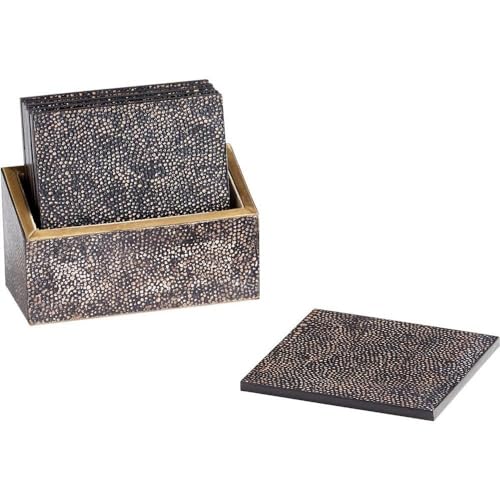 Cyan Design 10720 Arless Coasters Set of 4 - Elegant Absorbent Drink Coasters for Coffee, Wine, and Beverages - Perfect for Home, Office, and Restaurant Use