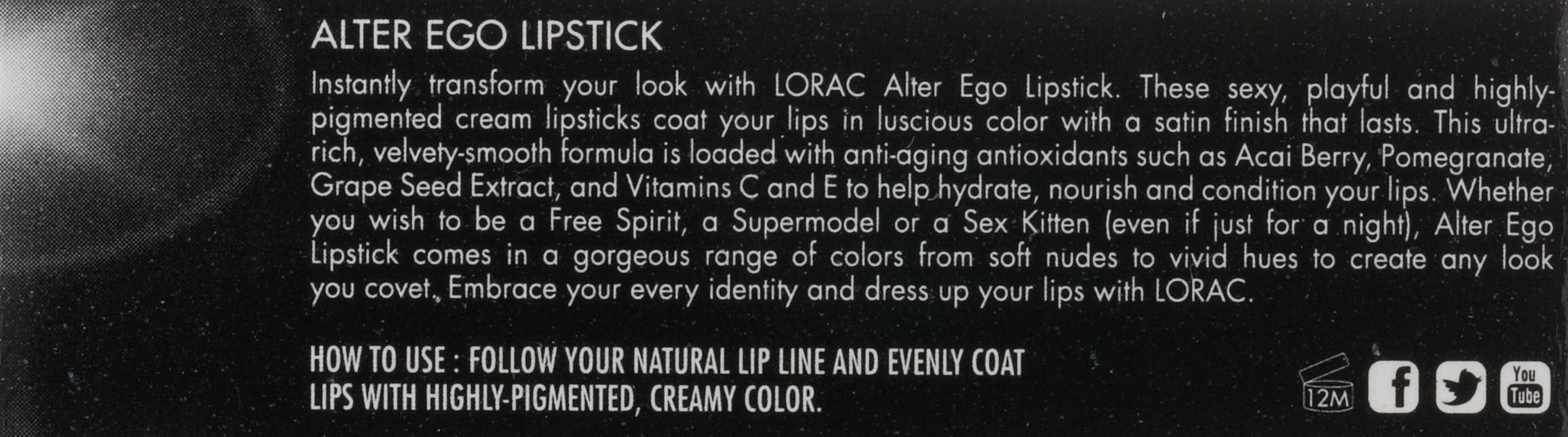 LORAC Alter Ego Lipstick - Long Lasting Matte Liquid Lipstick for Women | Vegan & Cruelty Free | Perfect for Date Night, Parties & Everyday Wear