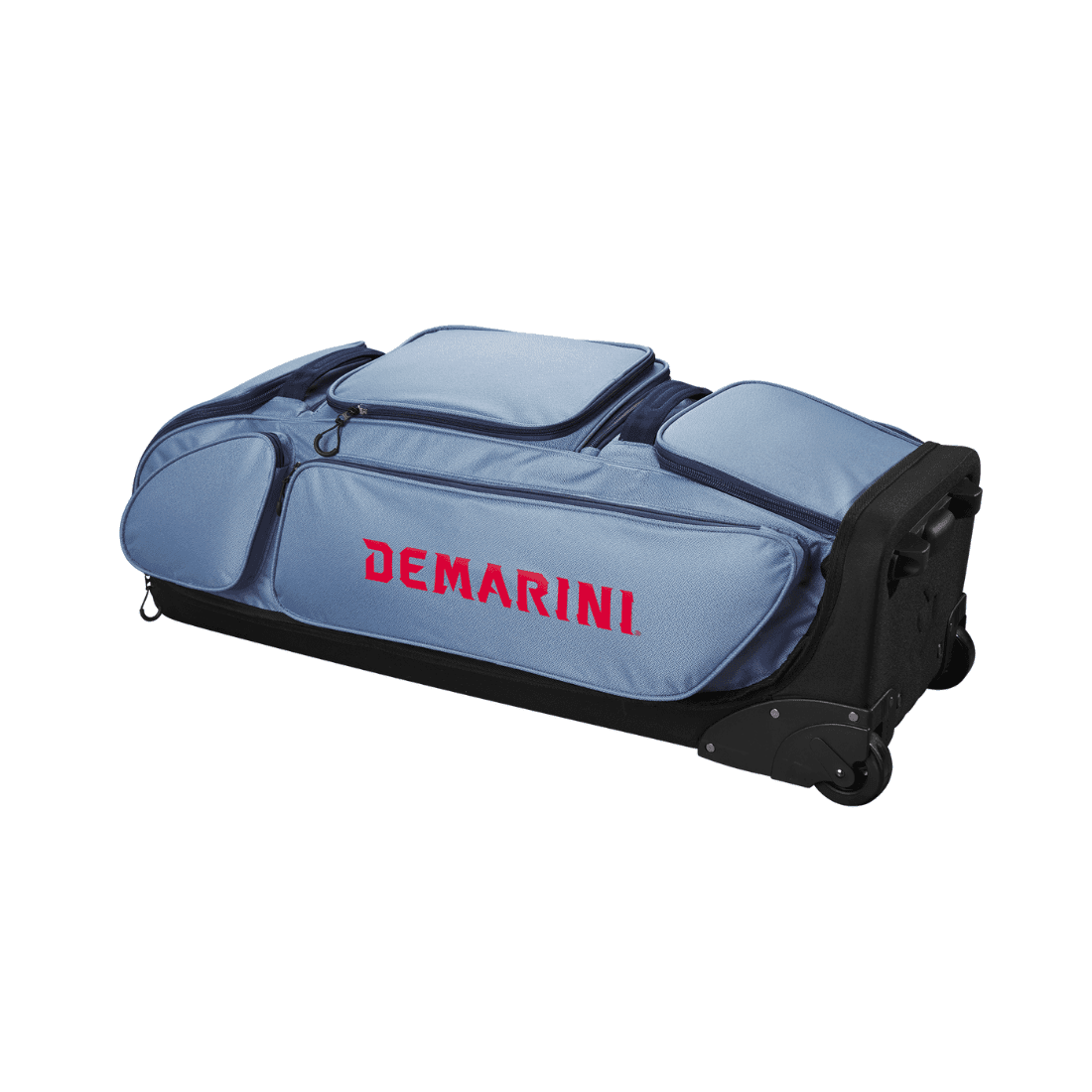 DeMarini Special Ops V2 Front Line Wheeled Roller Baseball Bag WB57441 - Durable Travel Gear for Baseball Players & Coaches - Perfect for Team Travel, Tournaments & Equipment Storage