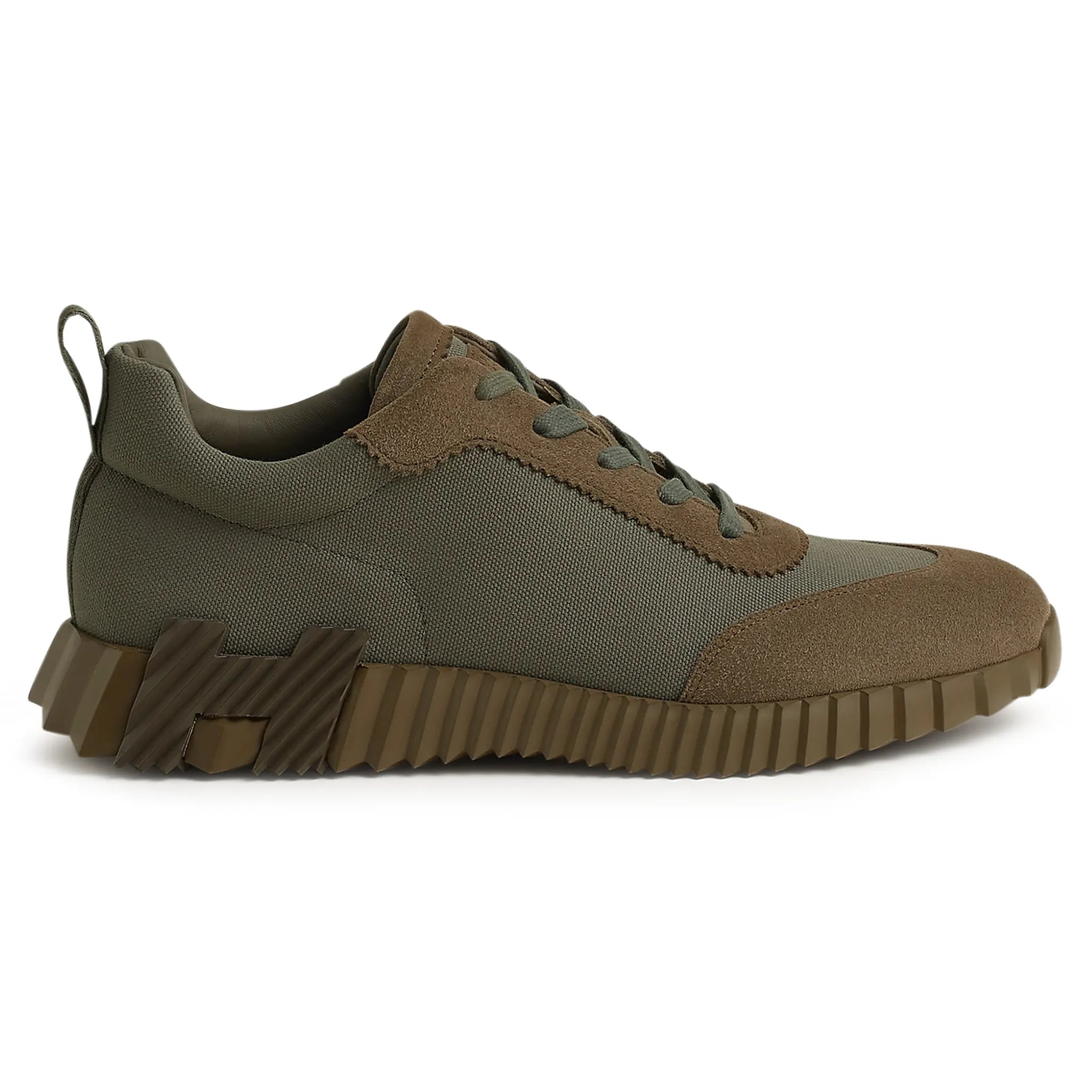 Hermès Paris Bouncing Sneaker Green Toundra - Luxury Casual Shoes for Women & Men | Perfect for Streetwear, Fashion Outfits & Everyday Comfort
