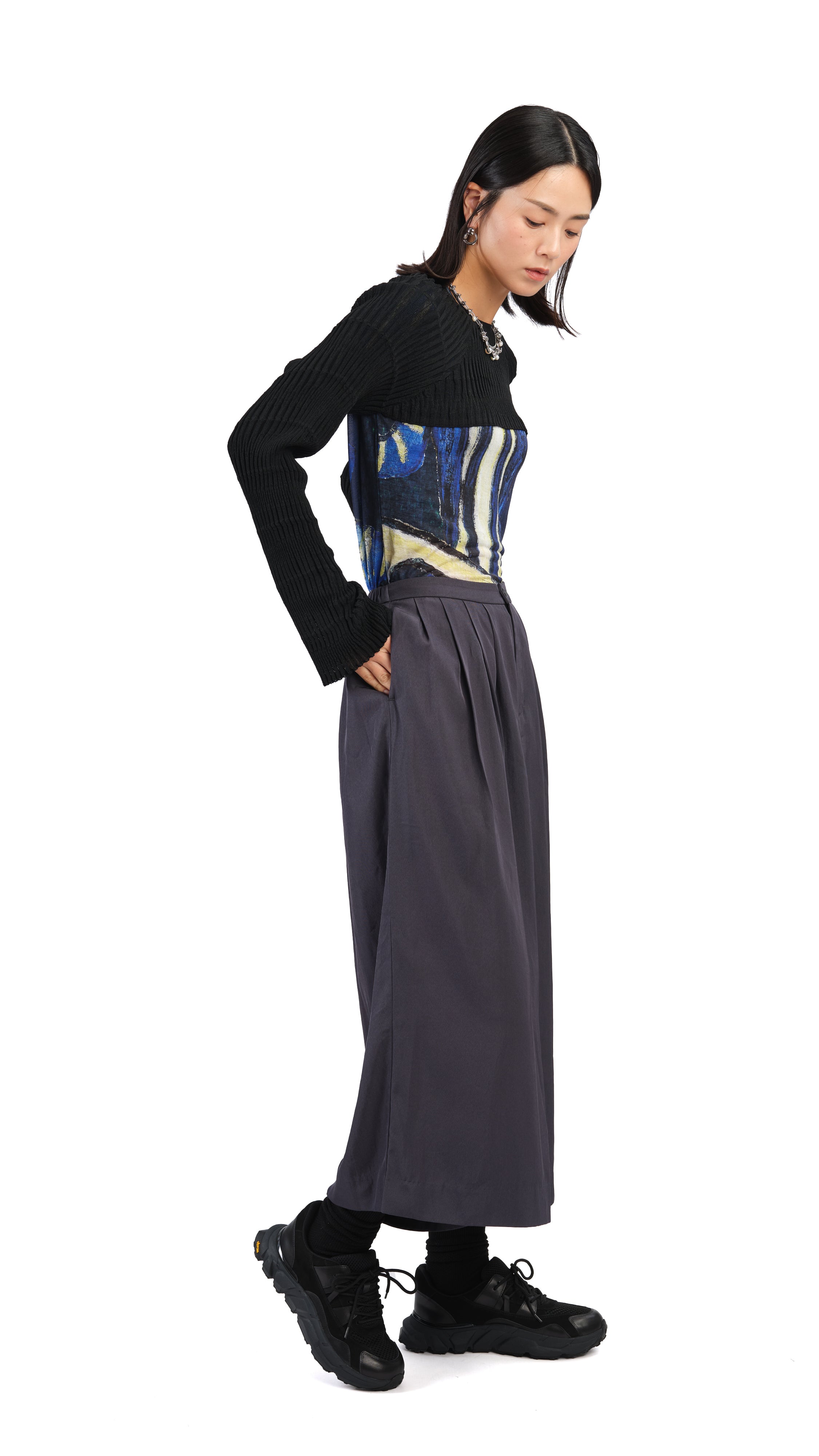 Selk'Nam Graphic Printed Tight Top for Women - Stylish & Comfortable Workout Shirt - Perfect for Yoga, Gym & Running