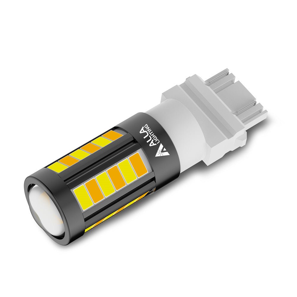 4157 3157 Switchback LED Bulbs - Dual Color White/Amber Turn Signal Lights for Cars, Trucks & SUVs - Easy Installation & Bright Visibility for Day & Night Driving