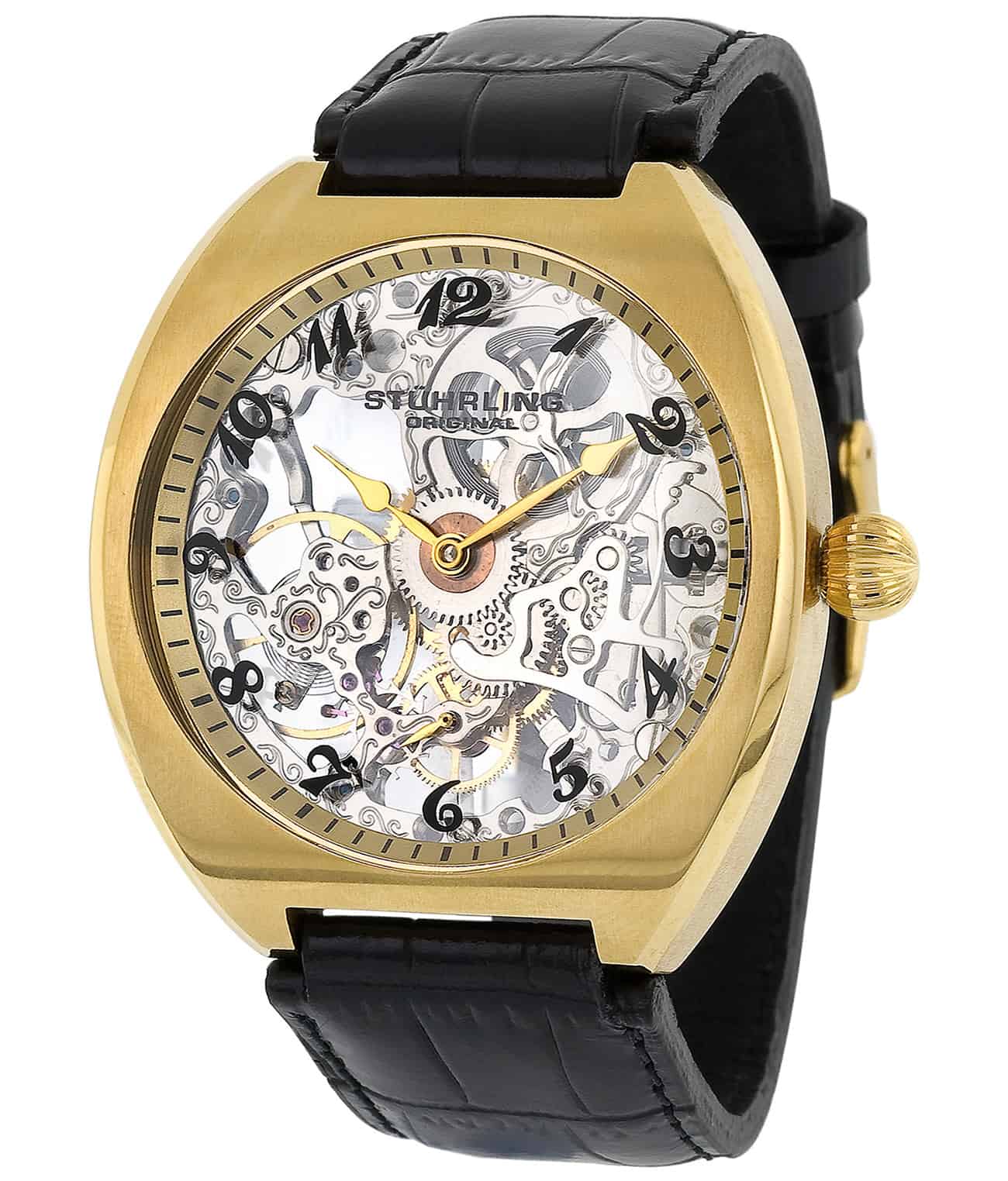 Chernabog 217 Hand Wind 47mm Skeleton Watch for Men - Luxury Mechanical Timepiece for Business, Formal & Special Occasions