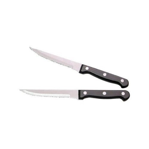 Premium Steak Knife Set - 2-Piece High-Quality Stainless Steel Knives for Perfectly Slicing Steak & Meat - Ideal for Grilling, BBQ, and Fine Dining at Home