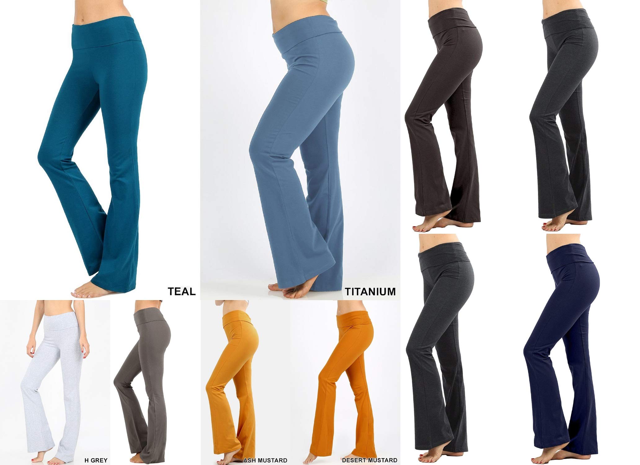 Zenana Women's Soft Lounge Pants - Cozy Stretchy Comfortable Sleepwear & Yoga Pants for Relaxing at Home, Lounging, or Light Exercise