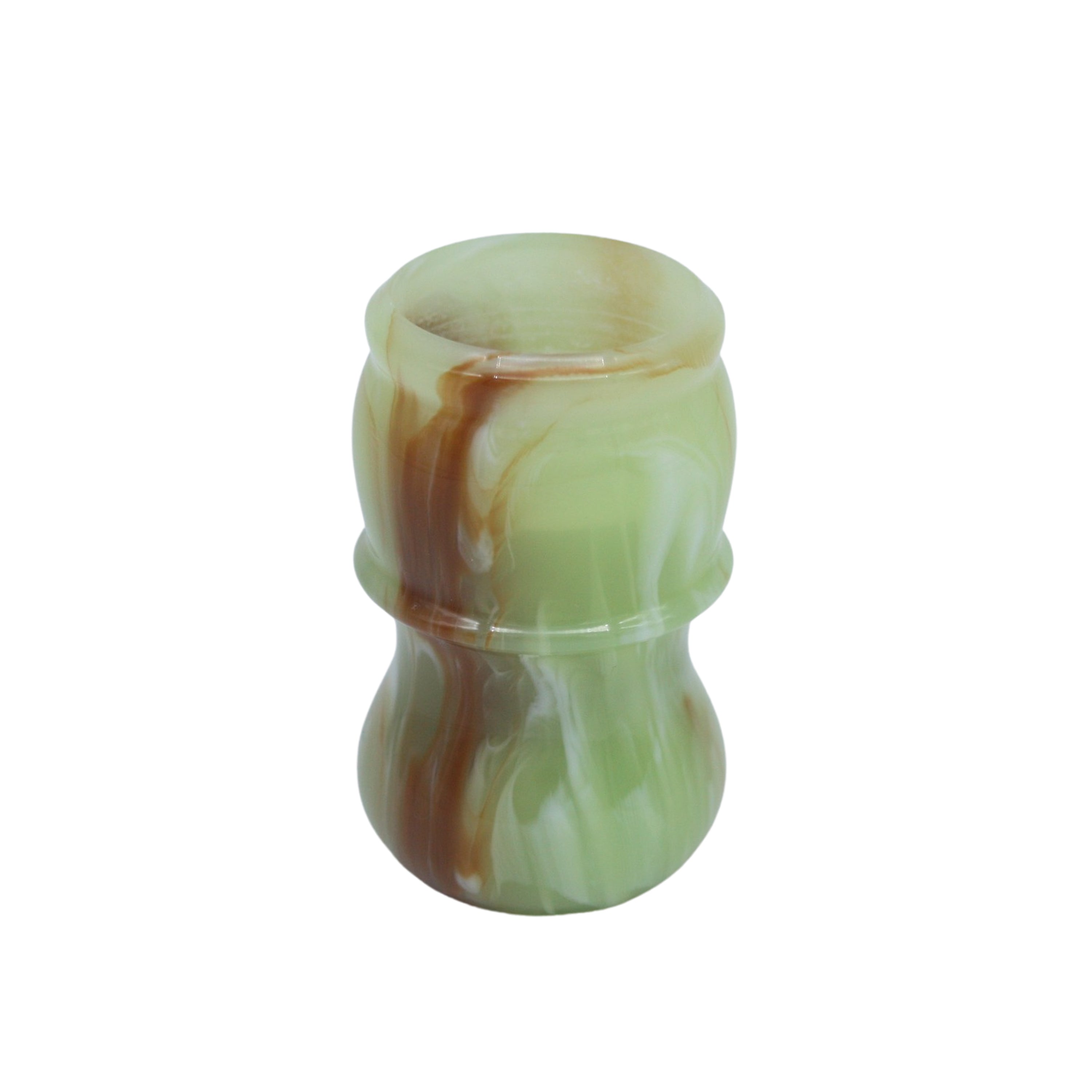 Premium Jade Handcrafted Shaving Brush Handle for Wet Shaving - Fits 24mm & 26mm Knots - Luxury Grooming Gift for Men - Perfect for Traditional Wet Shaving & Barber Shop Use