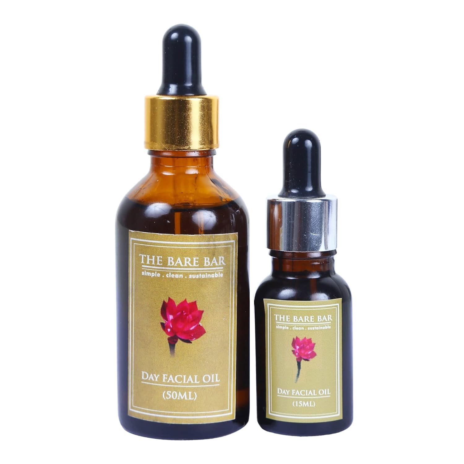 Organic Handmade Facial Oil with Argan & Moringa Oil - 50ml Natural Day Moisturizer for Glowing Skin | Vegan, Cruelty-Free Skincare for Dry & Sensitive Skin | Perfect for Daily Hydration & Anti-Aging Routine