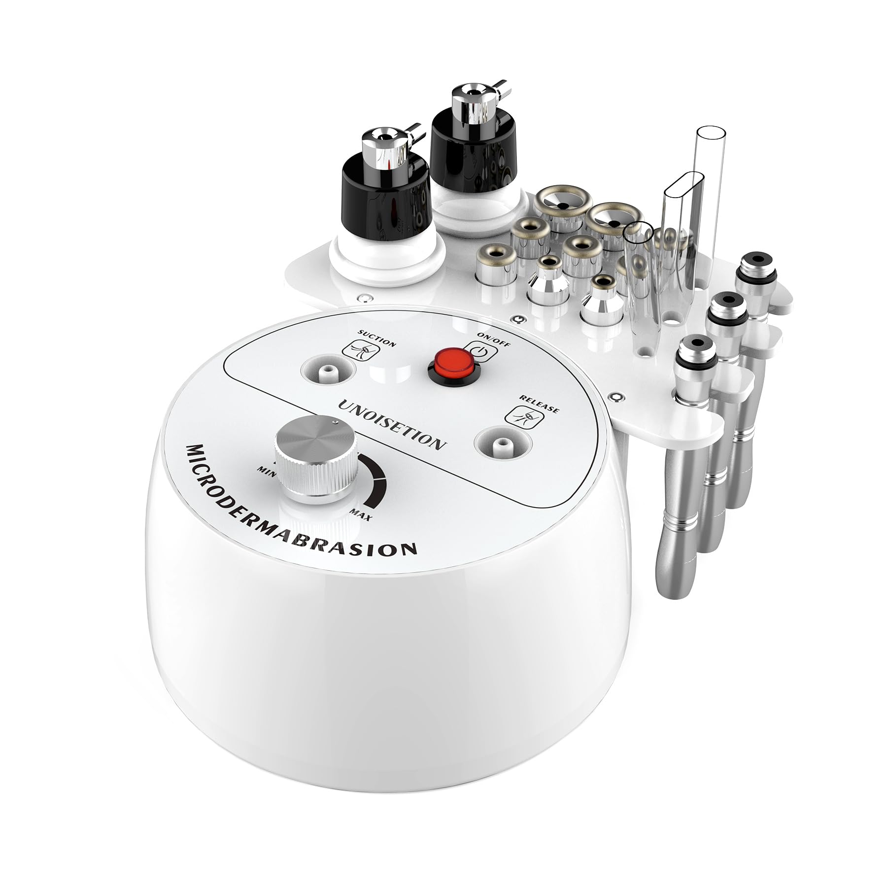 Professional 3-in-1 Microdermabrasion Machine - Portable Facial Exfoliator for Skin Rejuvenation, Blackhead & Acne Treatment - Perfect for Home Spa & Salon Use