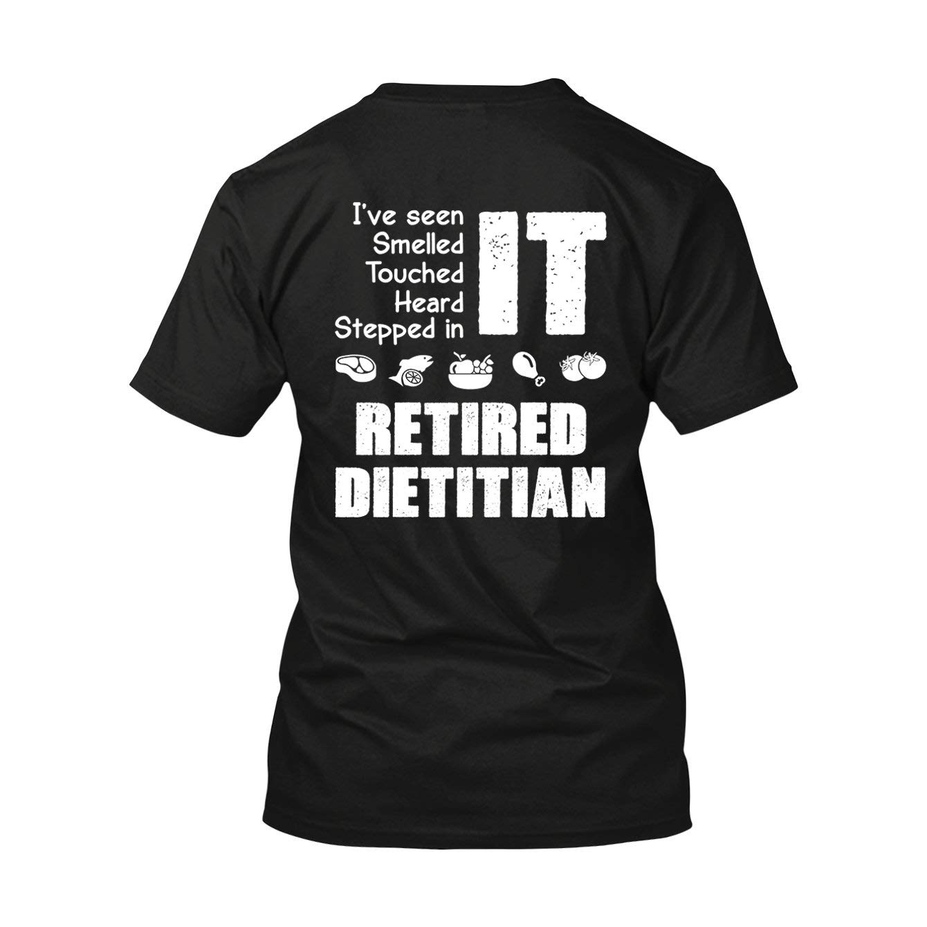 Six Crab Retired Dietitian Women's T-Shirts - Funny Nutritionist Gift for Men & Women - Perfect for Retirement Parties, Dietitian Appreciation & Casual Wear