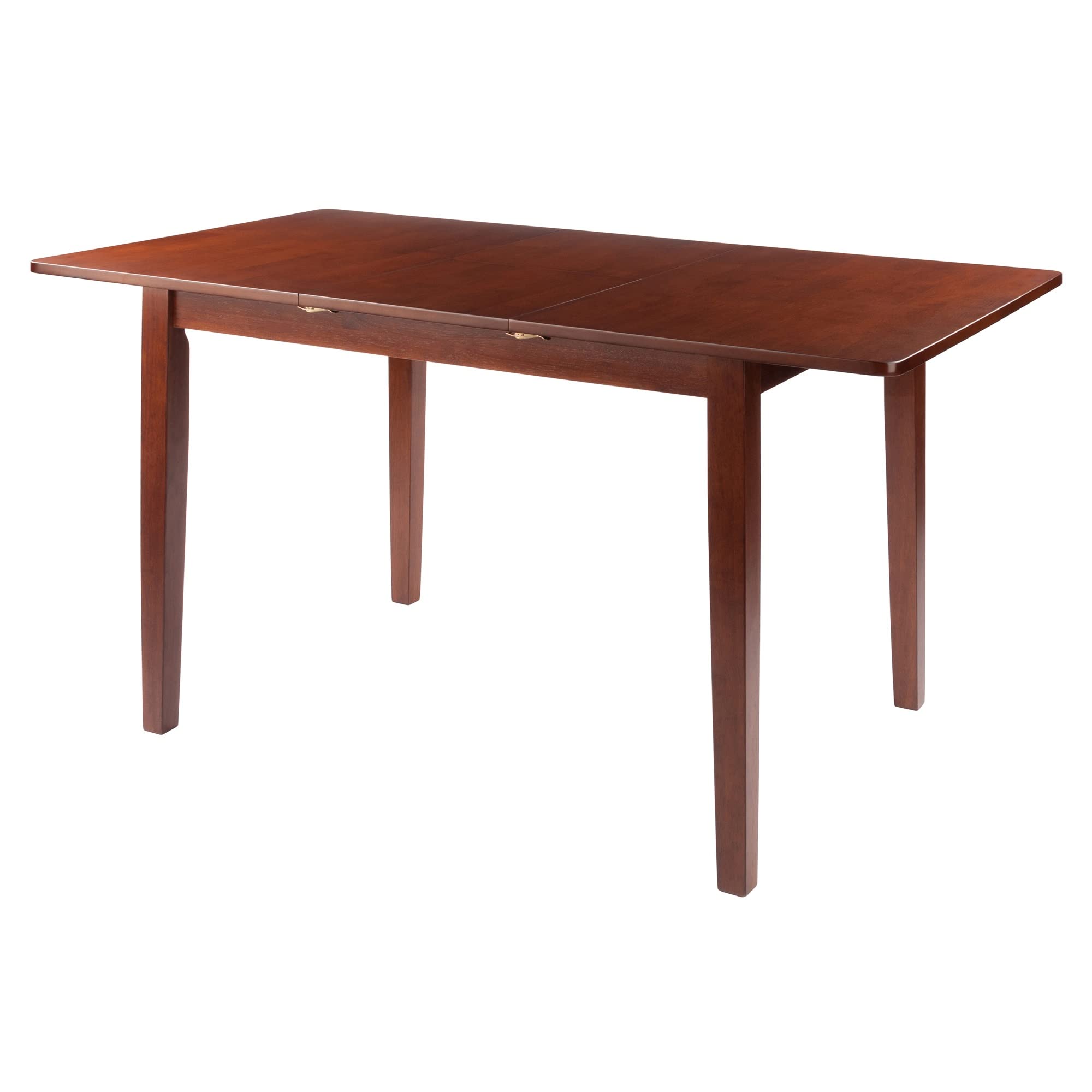 Ergode Wood Hannah Double Drop Leaf Dining Table (94457-VV) - Extendable Farmhouse Style Kitchen Table for Small Spaces, Dinner Parties & Family Gatherings