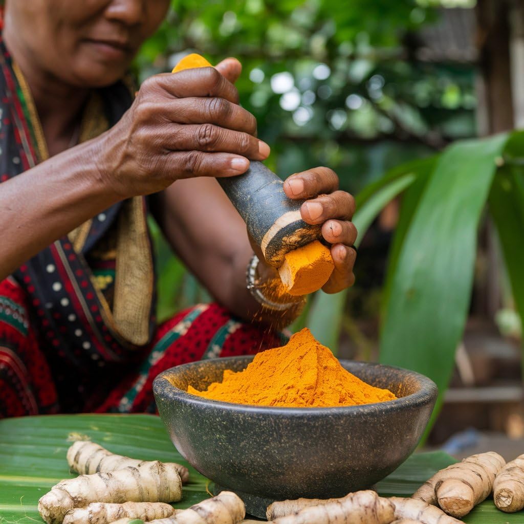 Organic Lakadong Turmeric Powder 250g - 9-12% High Curcumin, Sourced from Jaintia Hills Meghalaya | USDA Certified | For Cooking, Golden Milk & Skincare