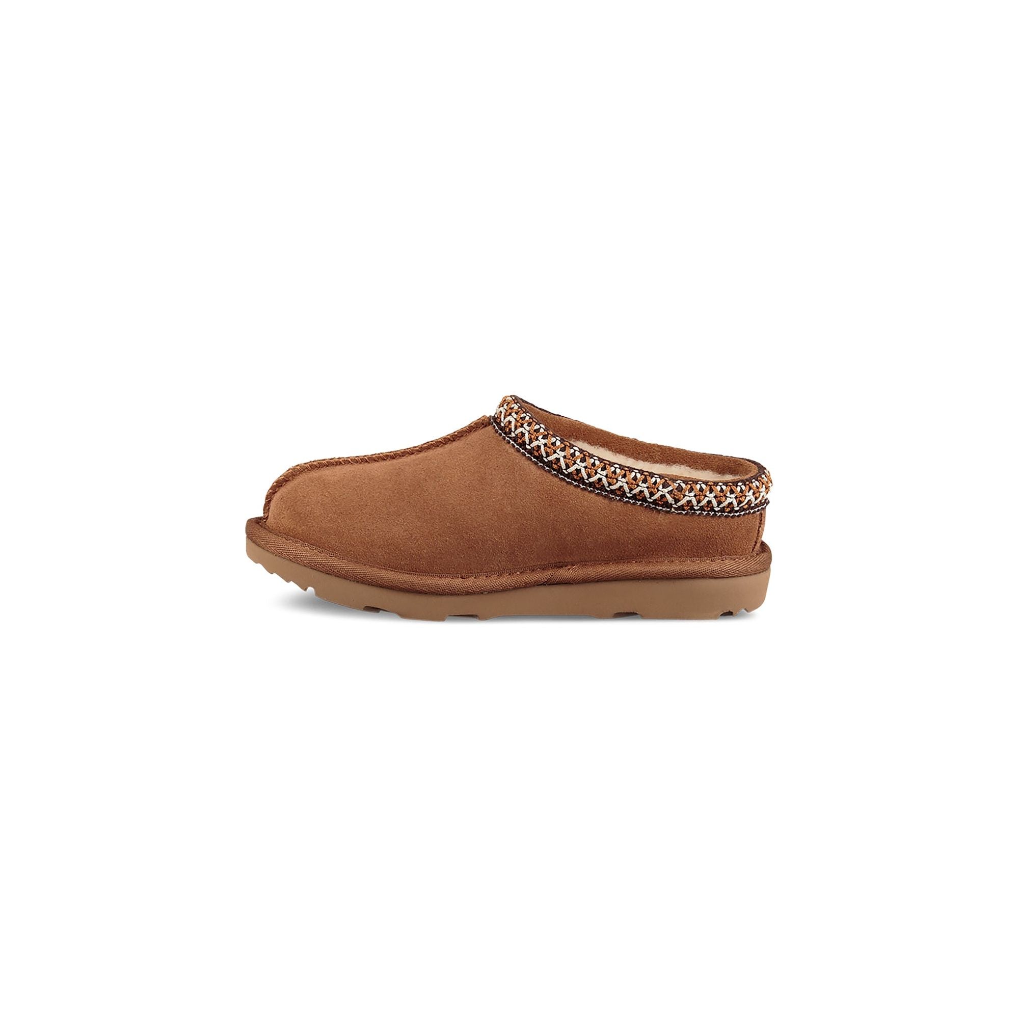 UGG Kid's Tasman II Slipper in Chestnut - Warm & Comfortable House Shoes for Boys & Girls - Perfect for Indoor Wear, Winter Lounging & Cozy Home Days